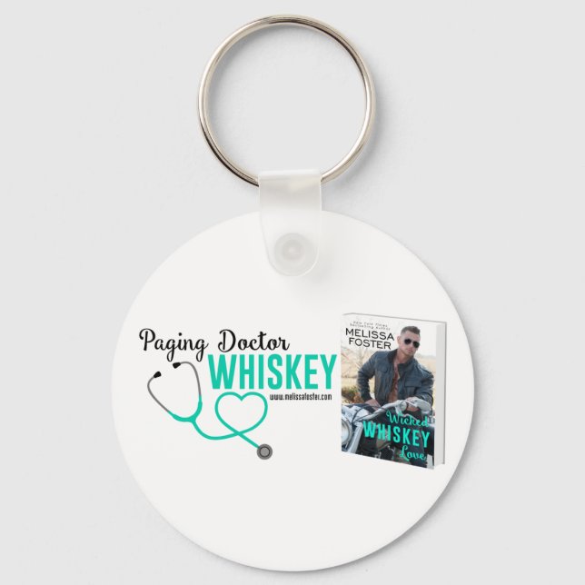 Paging Dr Bones Whiskey Take A Ride Keychain (Front)