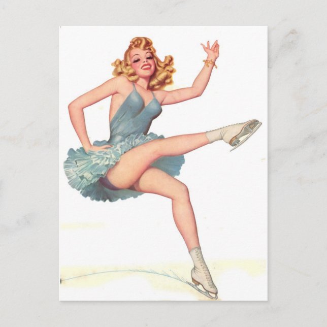 Paging the Iceman Postcard (Front)