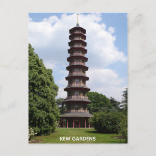 Pagoda at Kew Postcard