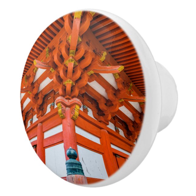 Pagoda bottom up perspective, Miyajima Ceramic Knob (Right)