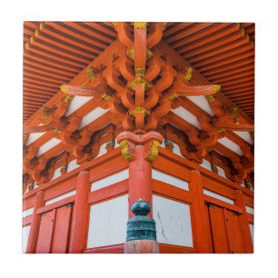 Pagoda bottom up perspective, Miyajima Ceramic Tile