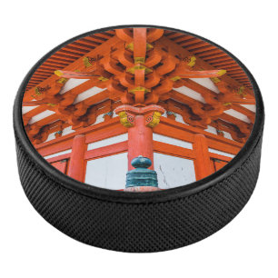 Pagoda bottom up perspective, Miyajima Hockey Puck