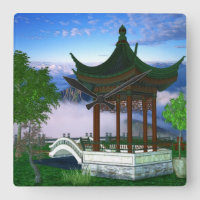 Pagoda Nature Landscape Fantasy Art