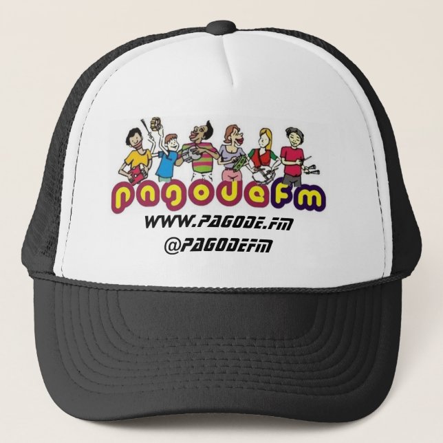 Pagode FM Grupinho Trucker Hat (Front)