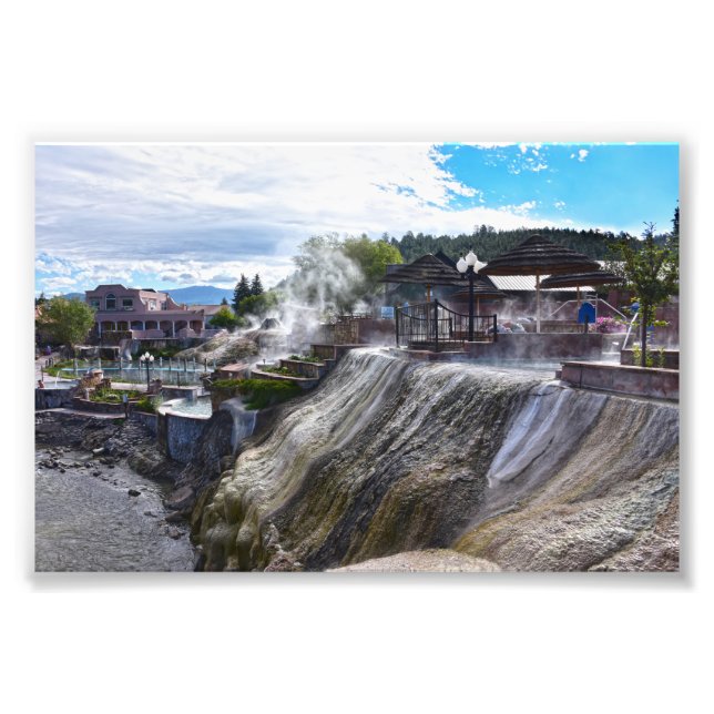 Pagosa Springs Spa, Colorado Photo Print (Front)