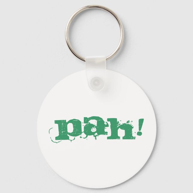 Pah! Keychain (Front)