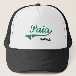 Paia Hawaii City Classic Trucker Hat