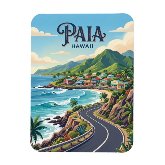 Paia USA Magnet (Vertical)
