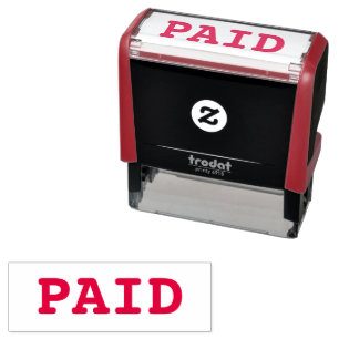 Paid Self-inking Stamp