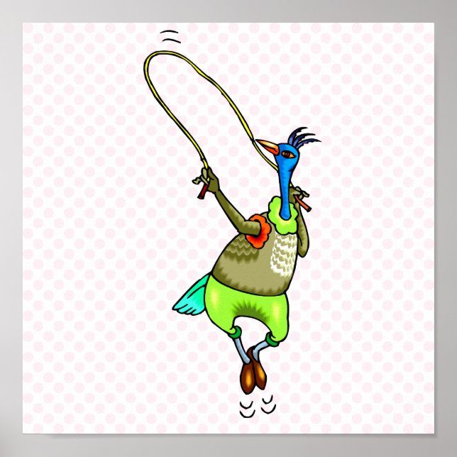 Paige Peacock Poster (Front)