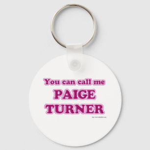 Paige Turner Key Ring