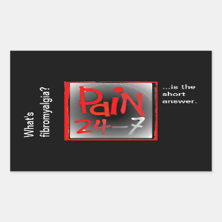 Pain 24/7 stickers - chronic Invisible illness