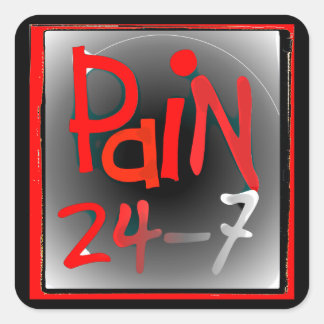 Pain 24/7 stickers - chronic Invisible illness
