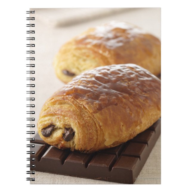 pain au chocolat notebook (Front)