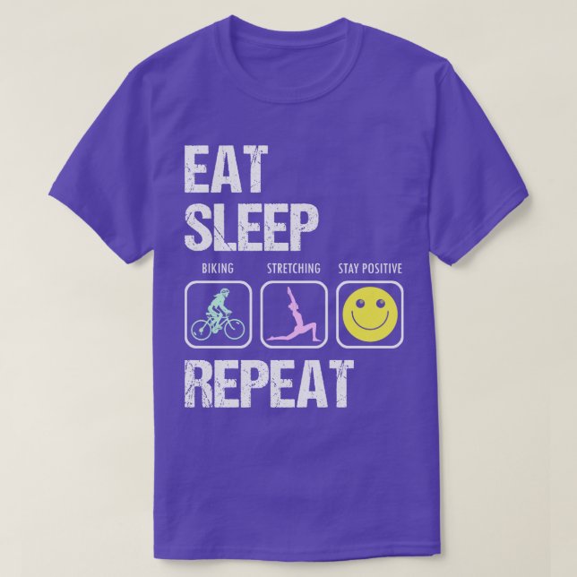 Pain Free Osteoarthritis Cycling Stretching Yoga 3 T-Shirt (Design Front)