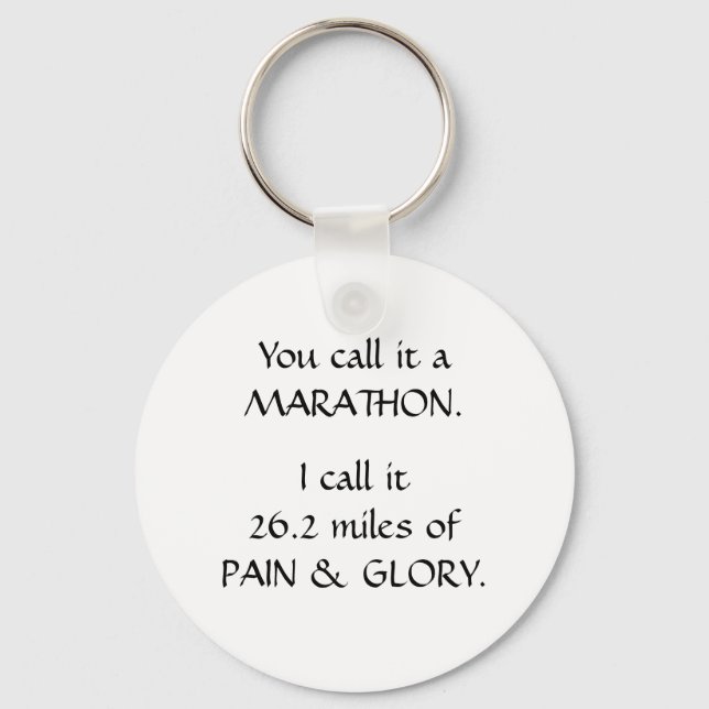 Pain & Glory Key Ring (Front)