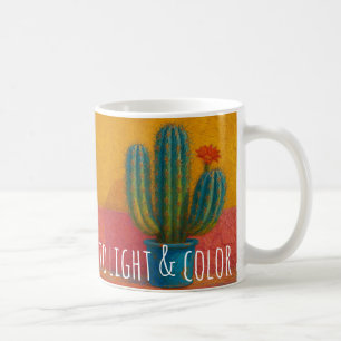 Pain into Light – Inspirational Cactus Mug