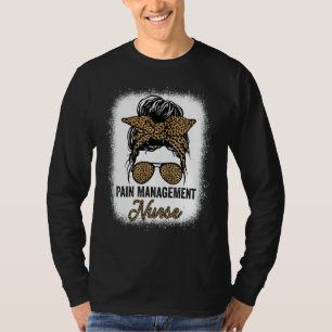 Pain Management Nurse Appreciation Day, Leopard Wo T-Shirt
