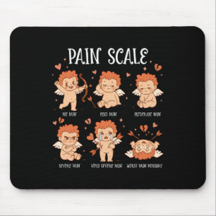 Pain Scale Cupid Pain Essment Trauma Nurse Valenti Mouse Pad