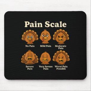 Pain Scale Pumpkin Pain Essment Trauma Nurse Hallo Mouse Pad
