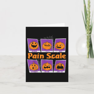 Pain Scale Retro Halloween Nurse Triage And Pain E Card