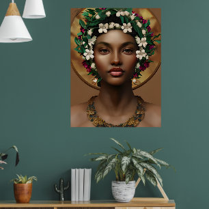 Pain to Power   African-American Queen Poster