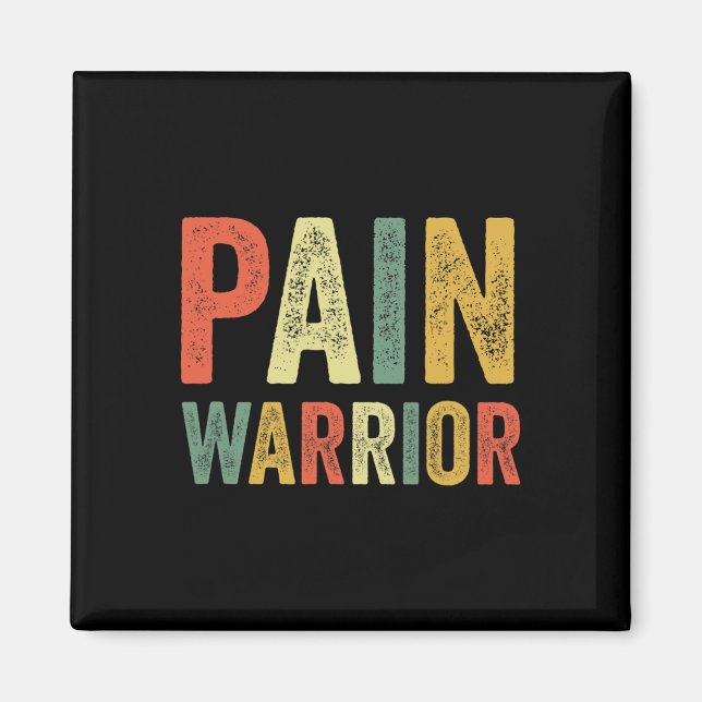 Pain Warrior CRPS Awareness Month Chronic Disease  Magnet (Front)