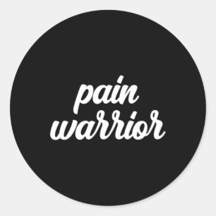 Pain Warrior Crps Awareness Month Rsd Chronic Dise Classic Round Sticker