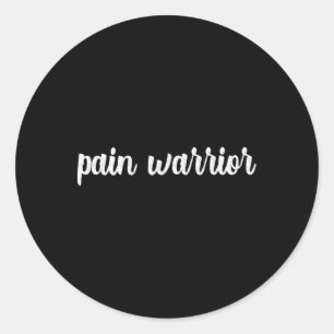Pain Warrior Crps Awareness Month Rsd Injury Chron Classic Round Sticker