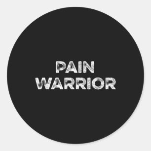 Pain Warrior Crps Awareness Month Wear Orange Chro Classic Round Sticker
