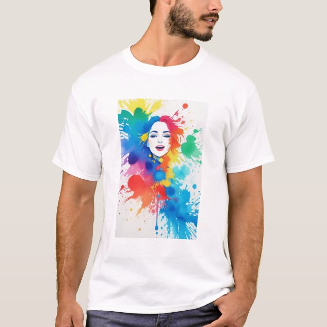 paint #11 T-Shirt (Front)
