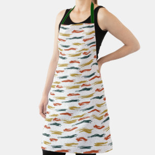 Paint Abstract Pattern Apron