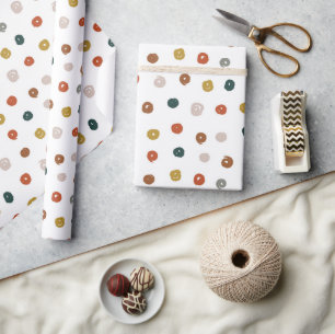Paint Abstract Pattern Wrapping Paper