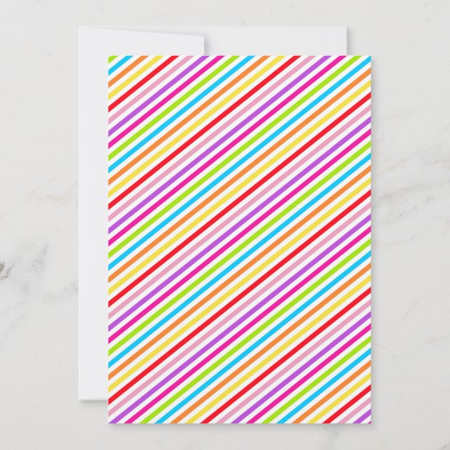 Paint and Pyjamas Party Invitation (Back)