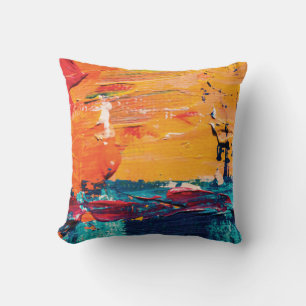 Paint Artistic abstract design Cushion