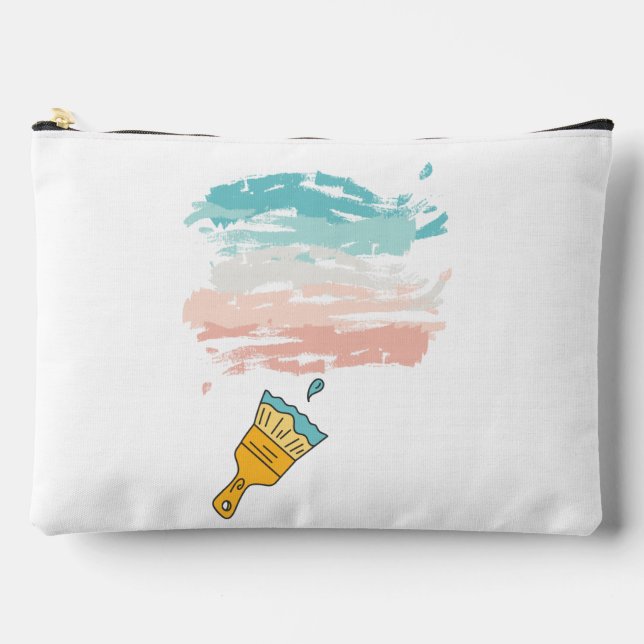 paint brush accessory pouch (Front)