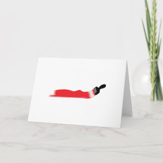 Paint Brush Card