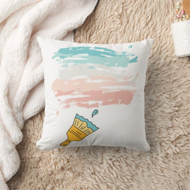 paint brush cushion (Blanket)