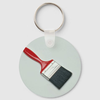 Paint brush key ring