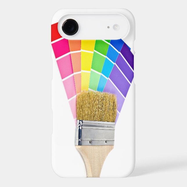 paint brush on paint colours Case-Mate iPhone case (Back)