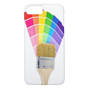 paint brush on paint colours iPhone 8/7 case