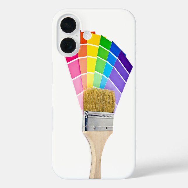 paint brush on paint colours Case-Mate iPhone case (Back)