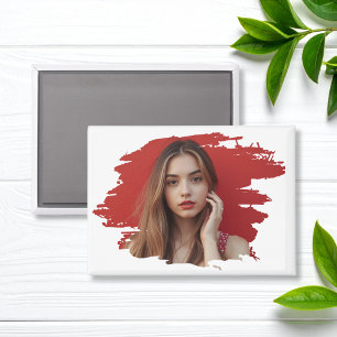 Paint Brush Photo Magnet
