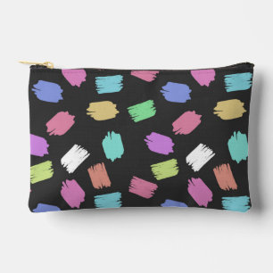 Paint Brush Strokes, Colourful Brush Strokes Accessory Pouch
