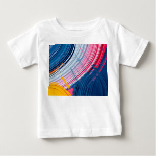 paint brush with different colours baby T-Shirt