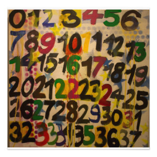 Paint by Numbers by Max & Mary Photo Print