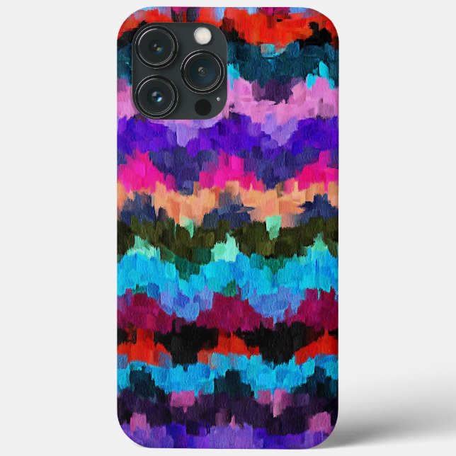 Paint Colour Splatter Brush Stroke Case-Mate iPhone Case (Back)