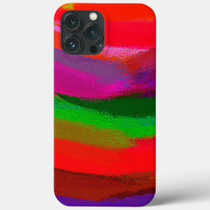 Paint Colour Splatter Brush Stroke iPhone 13 Pro Max Case