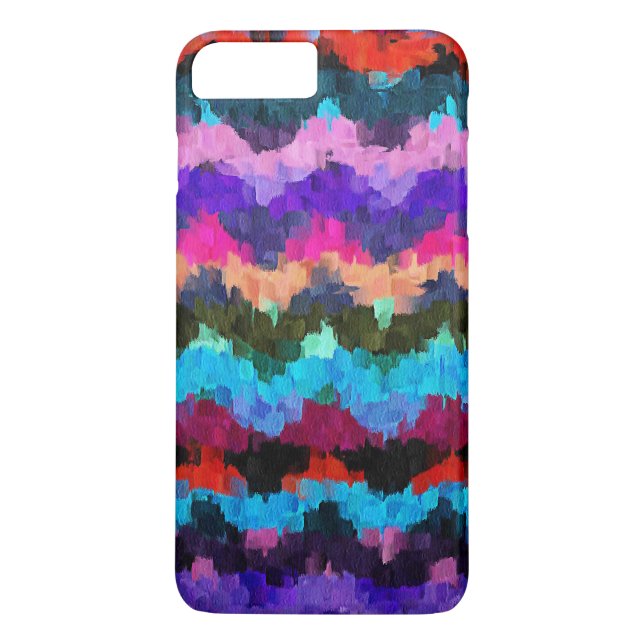Paint Colour Splatter Brush Stroke Case-Mate iPhone Case (Back)