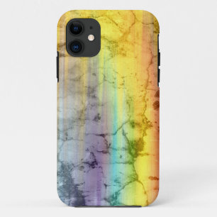 Paint crack texture wall background graphic iPhone 11 case